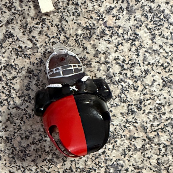 Other - Jingle Buddies Red and Black Atlanta Falcons Football Player Ornament NEW
